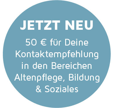 NEU: 50 € für jedes Kennenlerngespräch